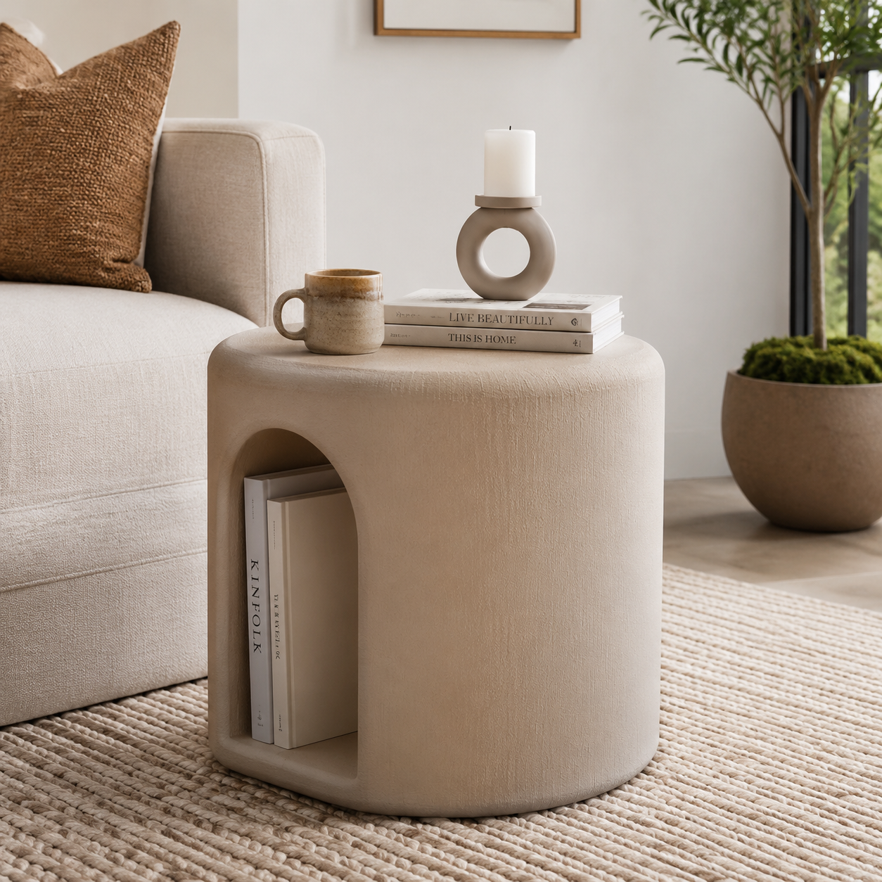 Avelluno™ Mariselle Curved Accent Lounge Table